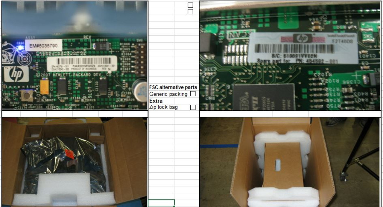 SPS-BD; CPU/MEM; QC - 454592-001