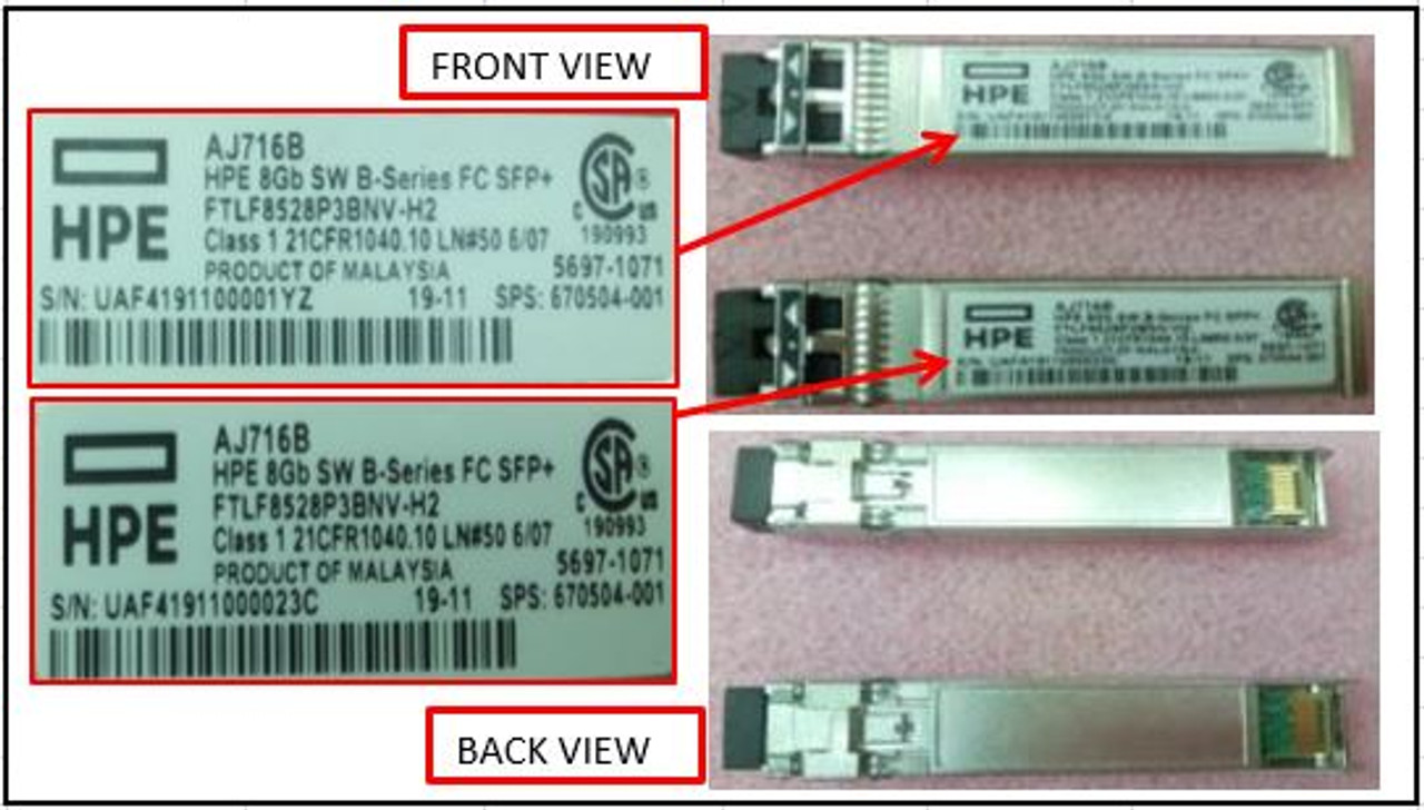 SPS-BD HBA 82B DP FC 8Gb PCIe - 571521-002