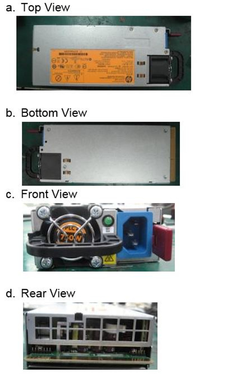 SPS-PS 1U 750W 12V HTPLG RED HE-T-A PLC - 700287-001
