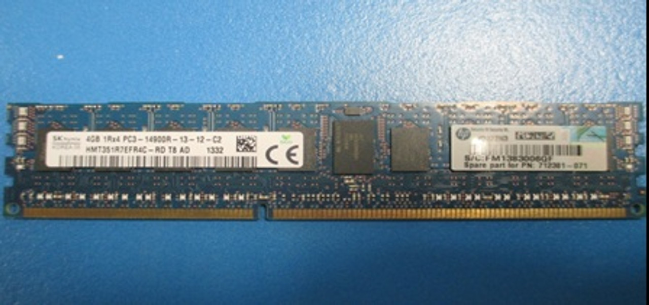 SPS-DIMM 4GB PC3 14900R IPL 512Mx4 - 715272-001