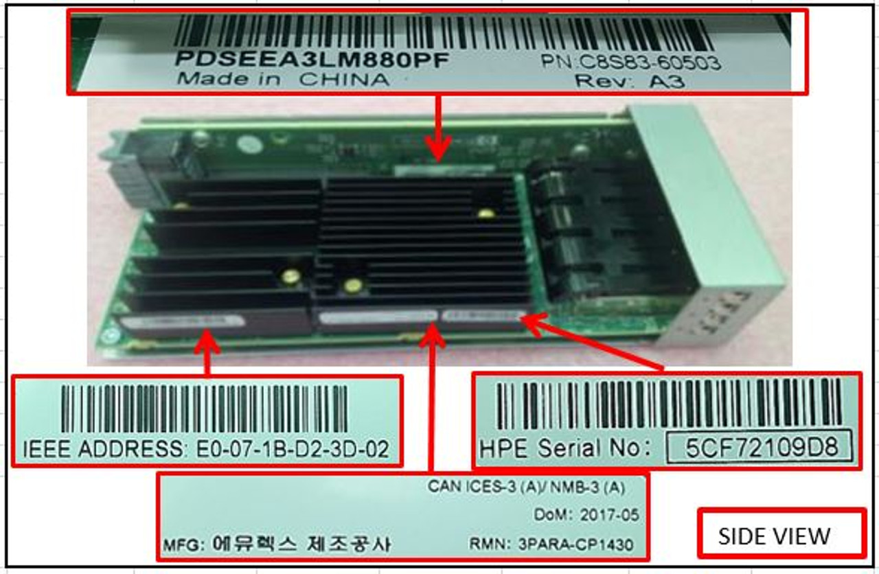 SPS-Adapter; FC; 16Gb; 4 Port - 782412-001