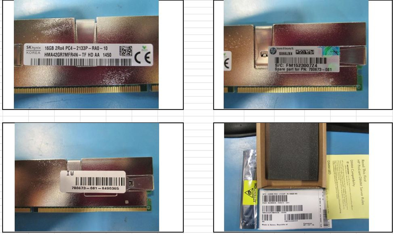 SPS-DIMM PC4-2133P-R 16GB HS - 784672-001