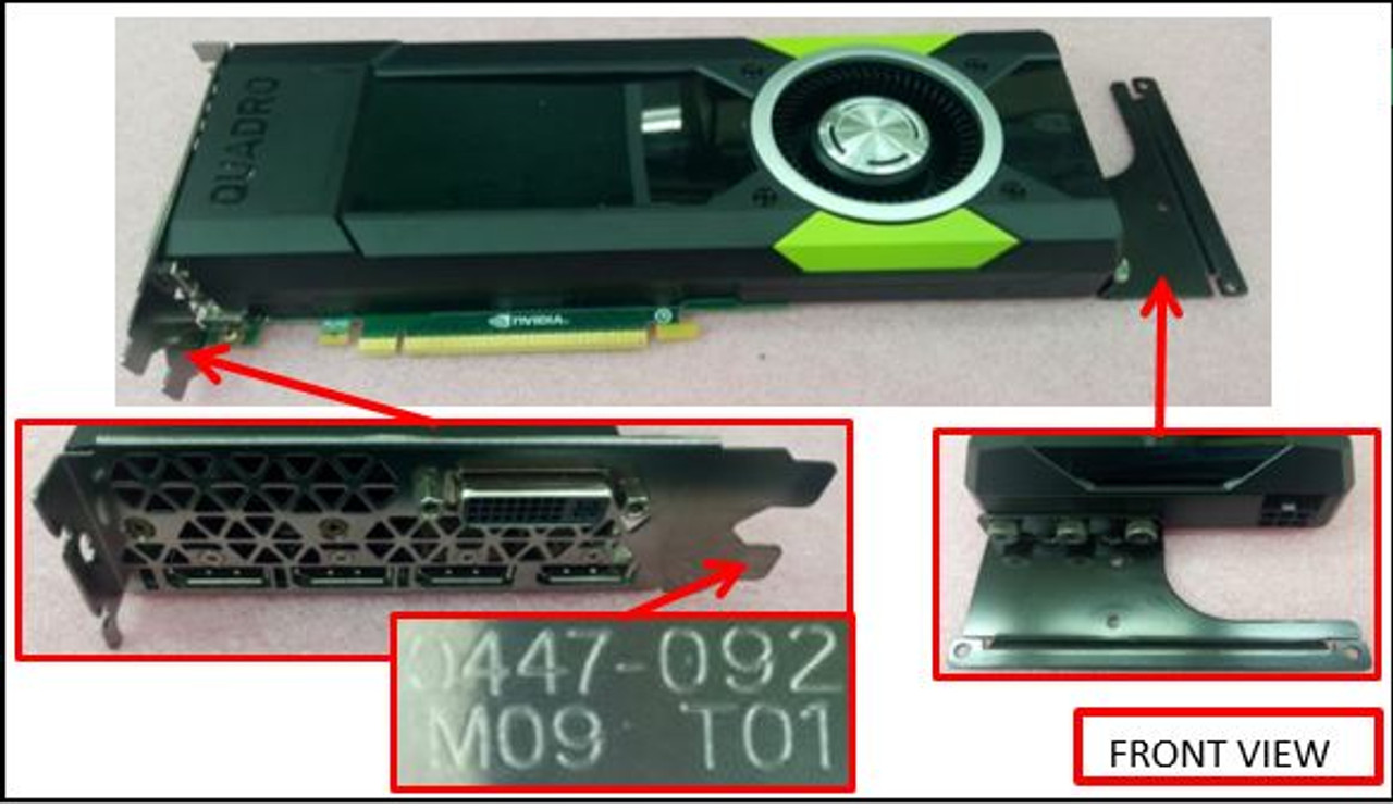 SPS-PCA Nvidia Quadro M5000 GPU Module - 826220-001