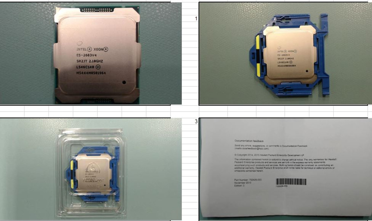 SPS-CPU BDW E5-2683 v4 16C 2.1GHz 120W - 835614-001