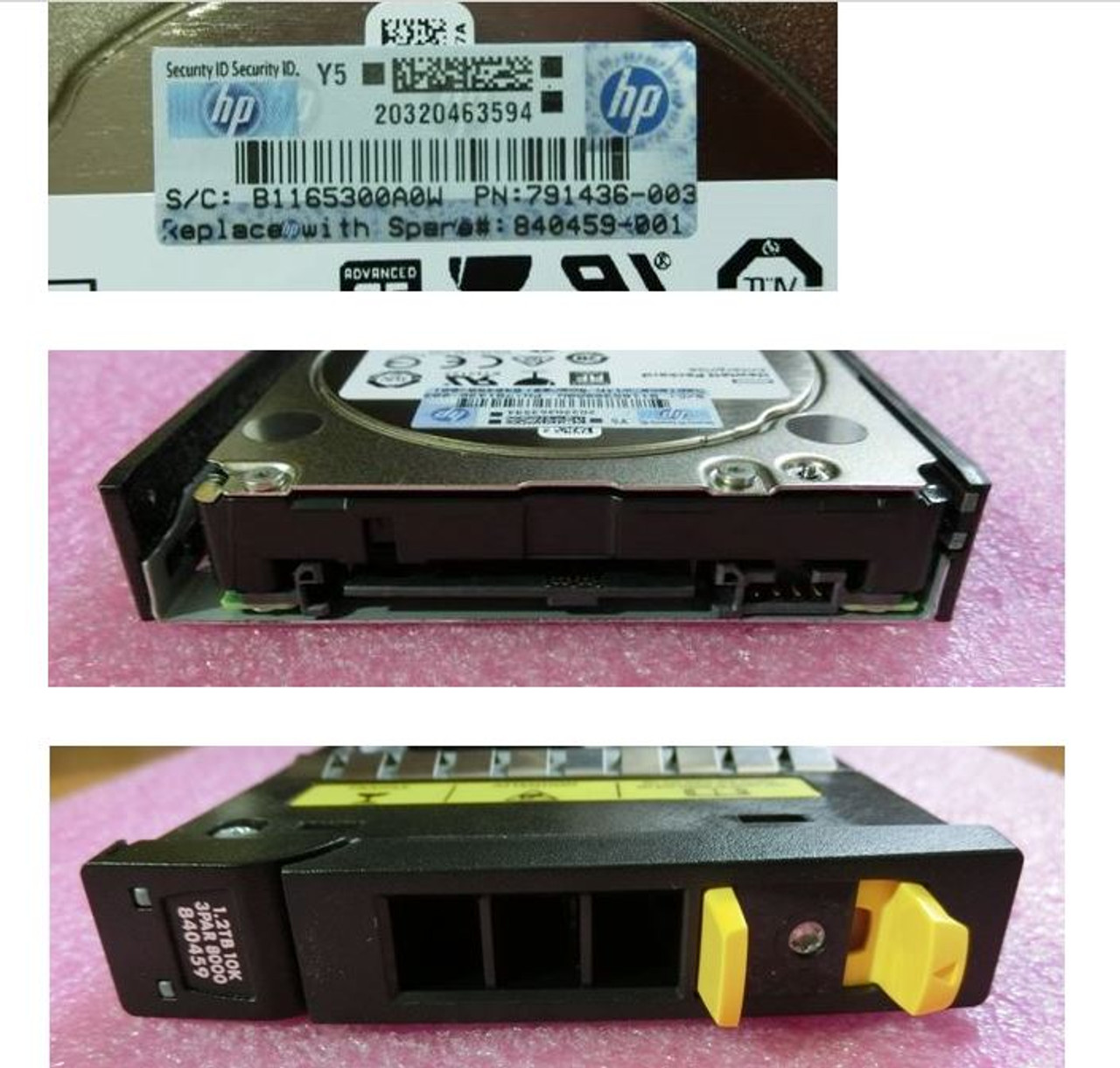 SPS-DRV 1.2TB HDD SAS SFF SS8000 SG - 840459-001