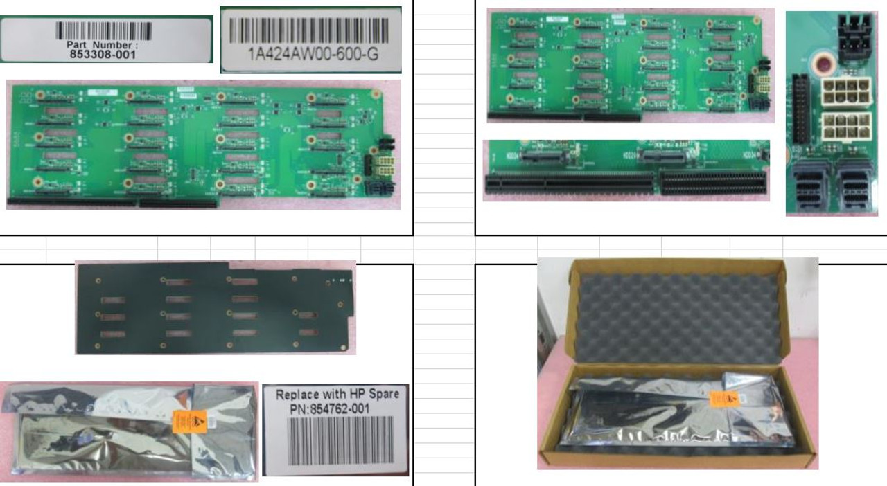 SPS-Backplane PCA 2 for HDD - 854762-001