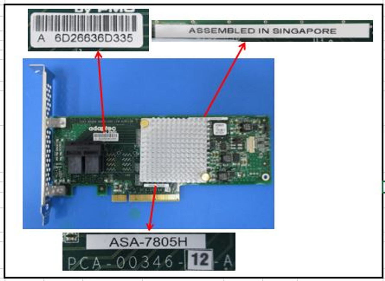 SPS-PCA Card (7805H/SAS/HBA) - 868085-001