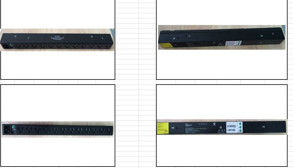 SPS-PDU 1.4kVA 120V 12out NA/JP Bsc  1U - 868586-001