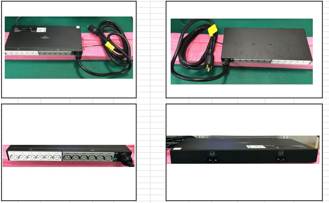 SPS-PDU 4.9kVA 208V 12out NA/JP Bsc 1U - 868595-001