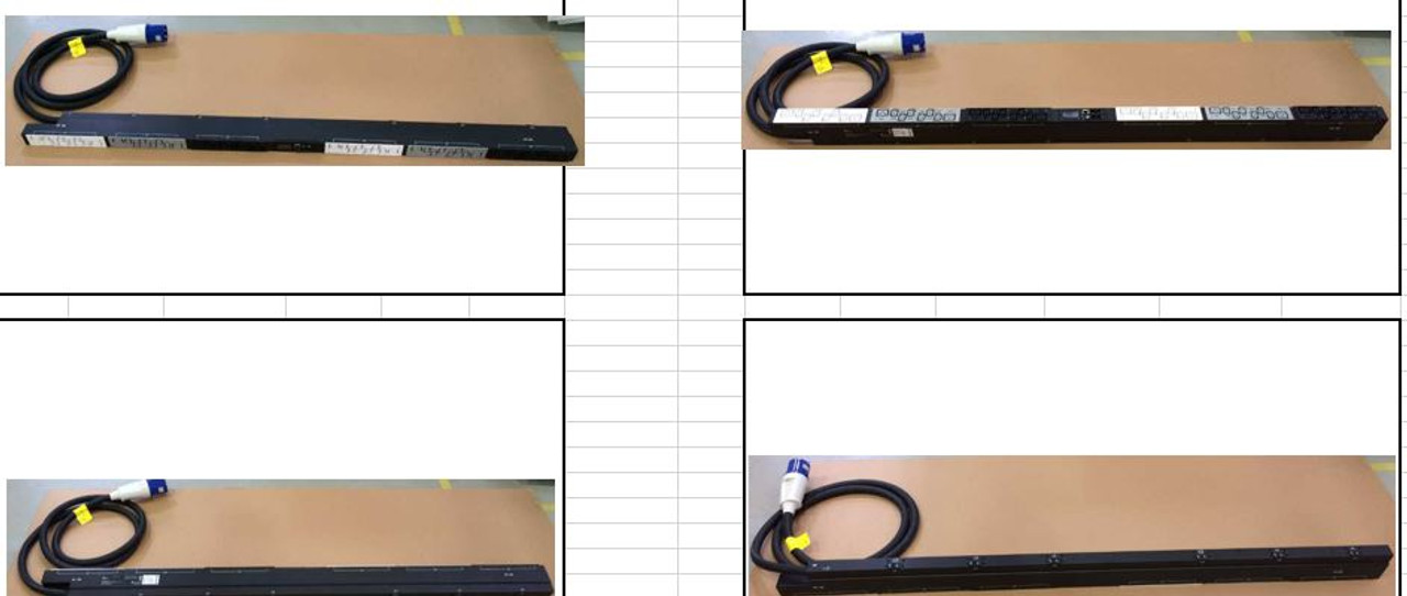 SPS-PDU 17.3kVA 208V 3P 48ot NA/J M/S - 870125-001