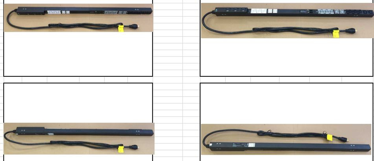 SPS-PDU 8.6kVA 208V 3P C19 NA/JP Mtd Md - 870300-001