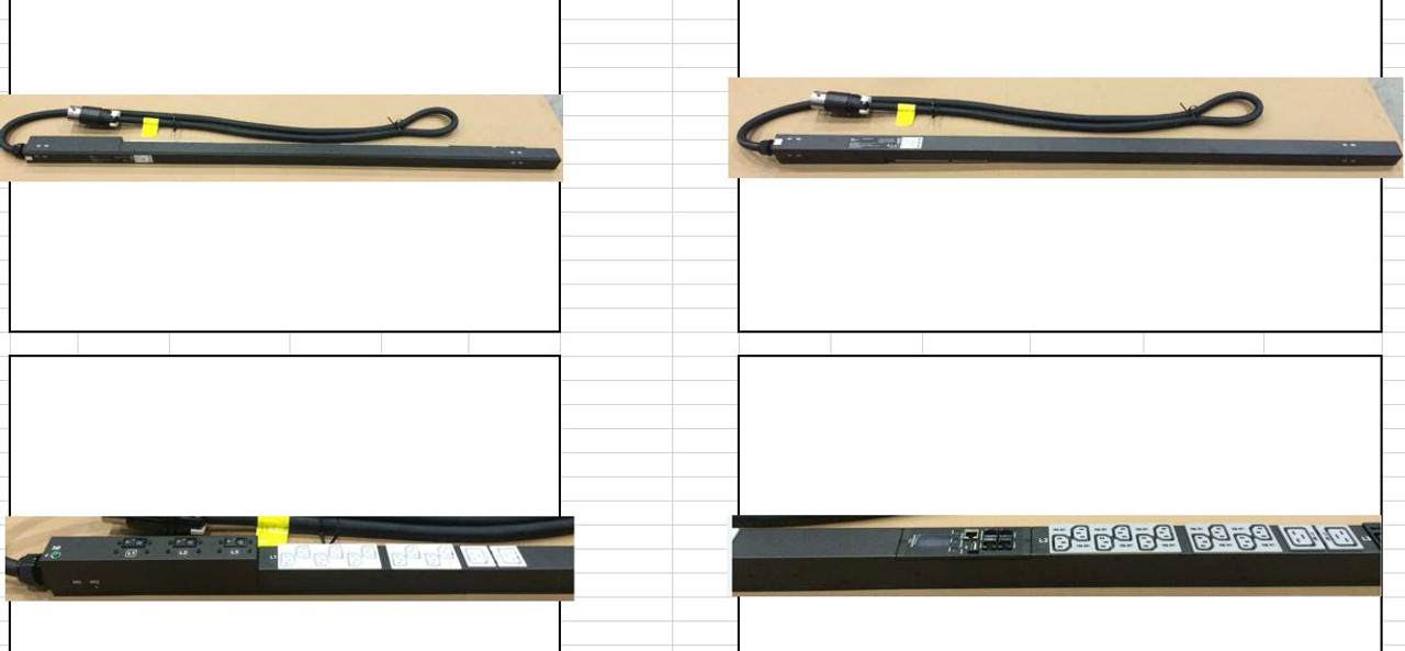 SPS-PDU 10kVA 208V 3P 42ot NA/JP Mtd Fl - 870302-001