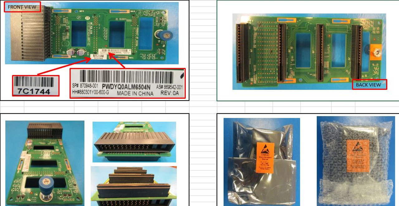 SPS-PCA: Power Distribution Board - 870948-001