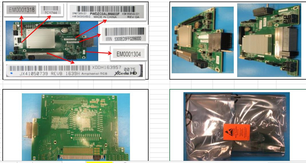 SPS-PCA: Expander Board 1 - 870956-001