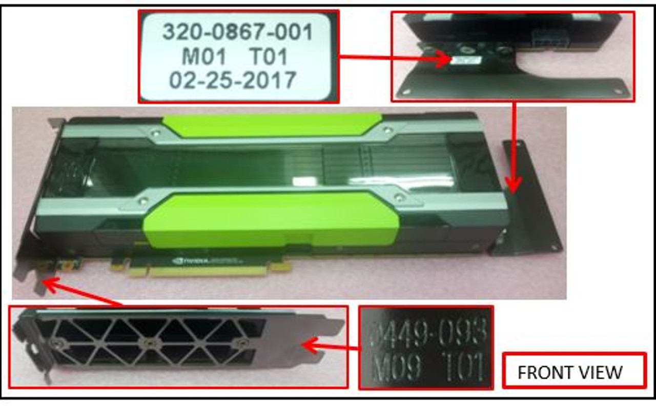 SPS-PCA; NVIDIA Tesla  P100 12GB Module - 877646-001