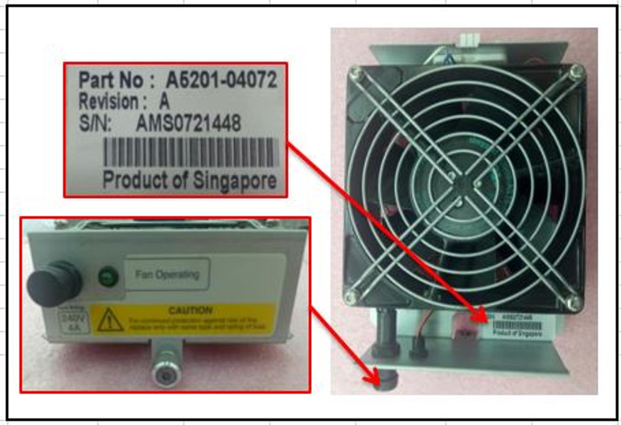 Assy; IO FAN MODULE RoHS - A5201-04072