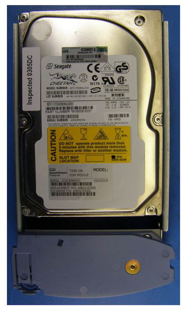 73GB LVD DISK - A5622-69002