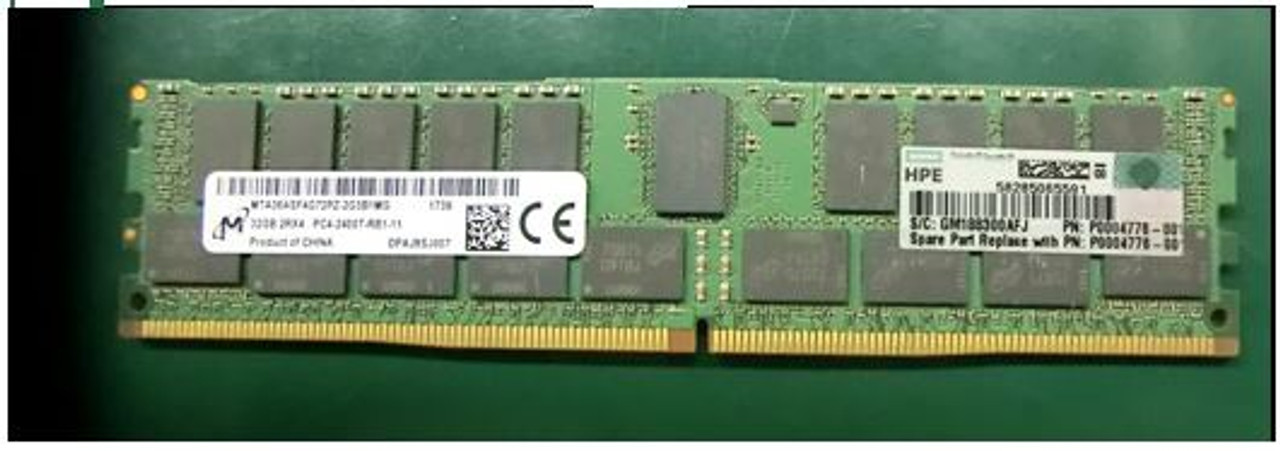 DIMM 32GB DDR4-2400 RDIMM; 2R; 2GB X4; 1 - P0004776-001