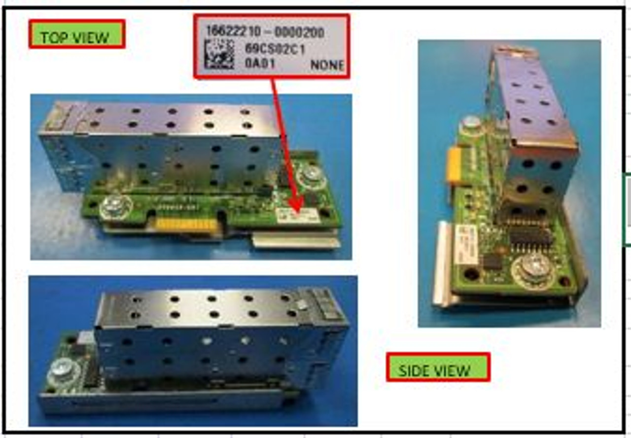 SPS-ARx4z 10G SFP Riser - P02409-001