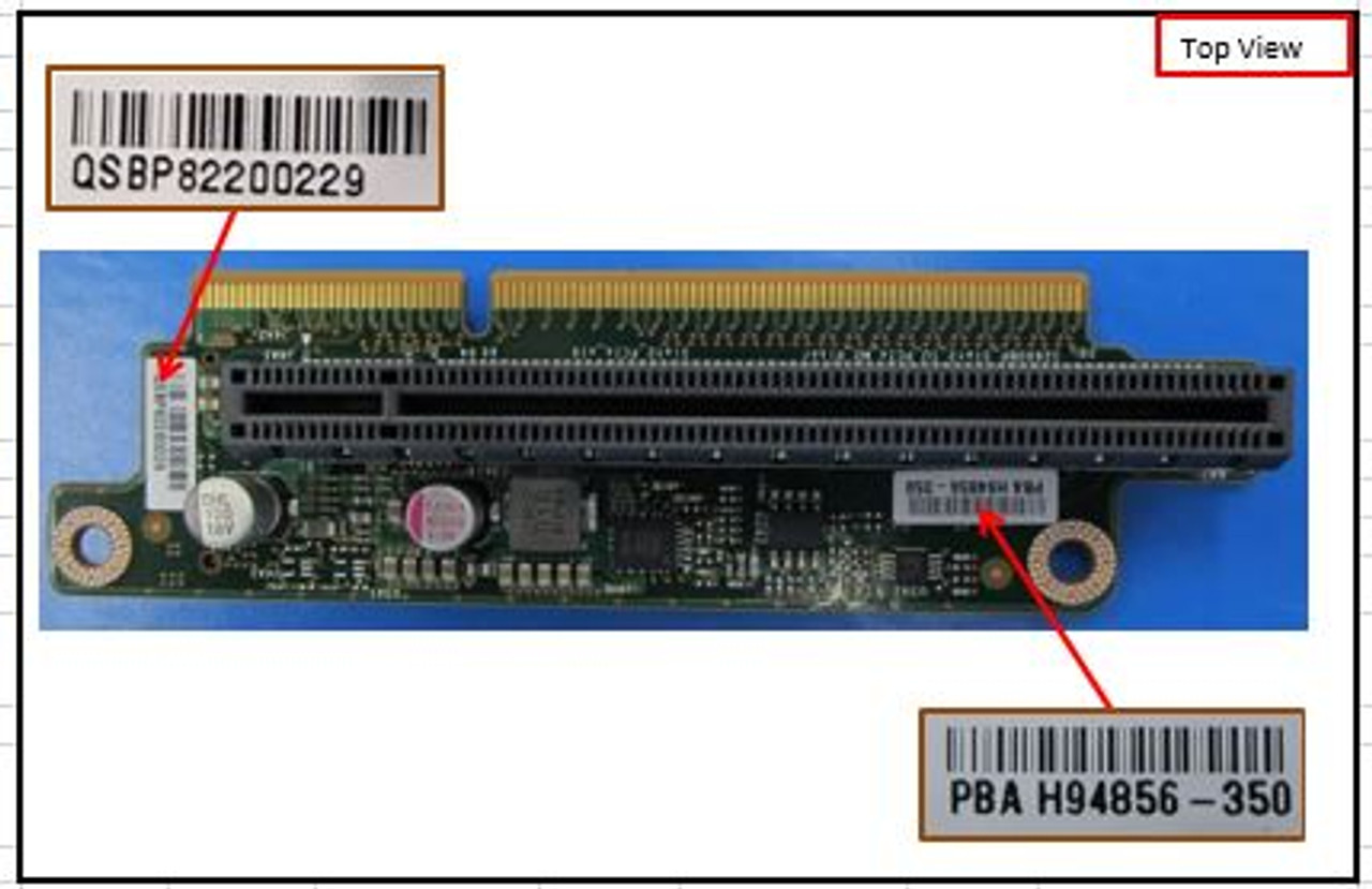 SPS-PCA PCIE-RISER2 - P04805-001