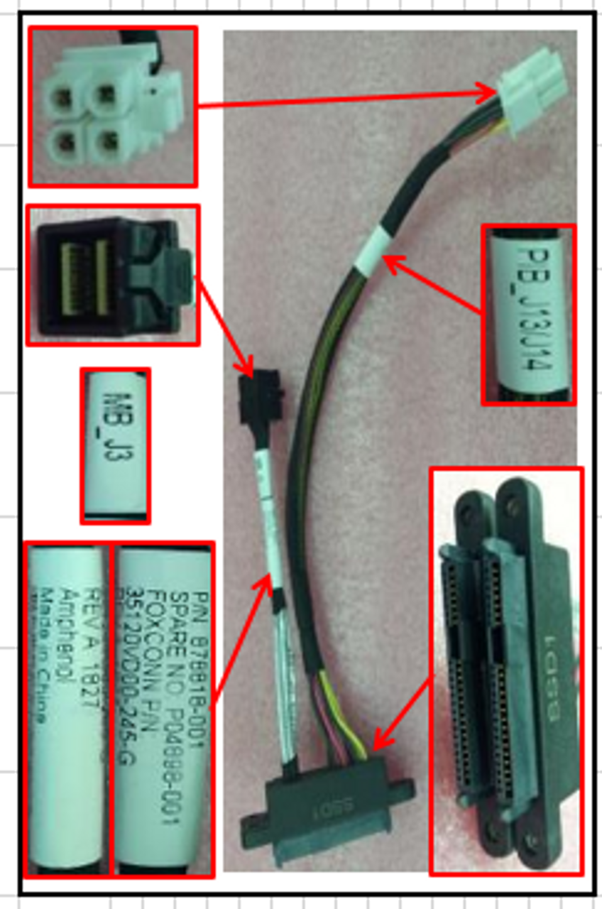SPS-Cable: SSD pwr/sig MB to Sata/Drive - P04898-001