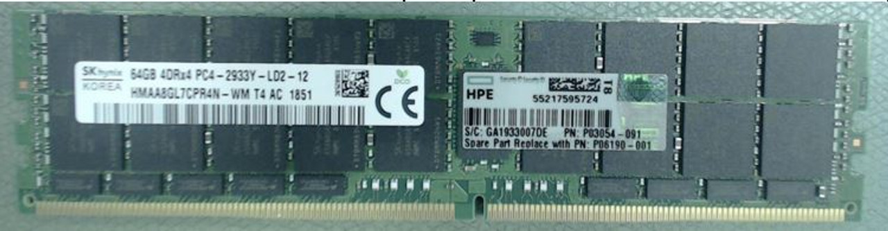SPS-DIMM 64GB PC4-2933Y-L 2Gx4 Kit - P06190-001
