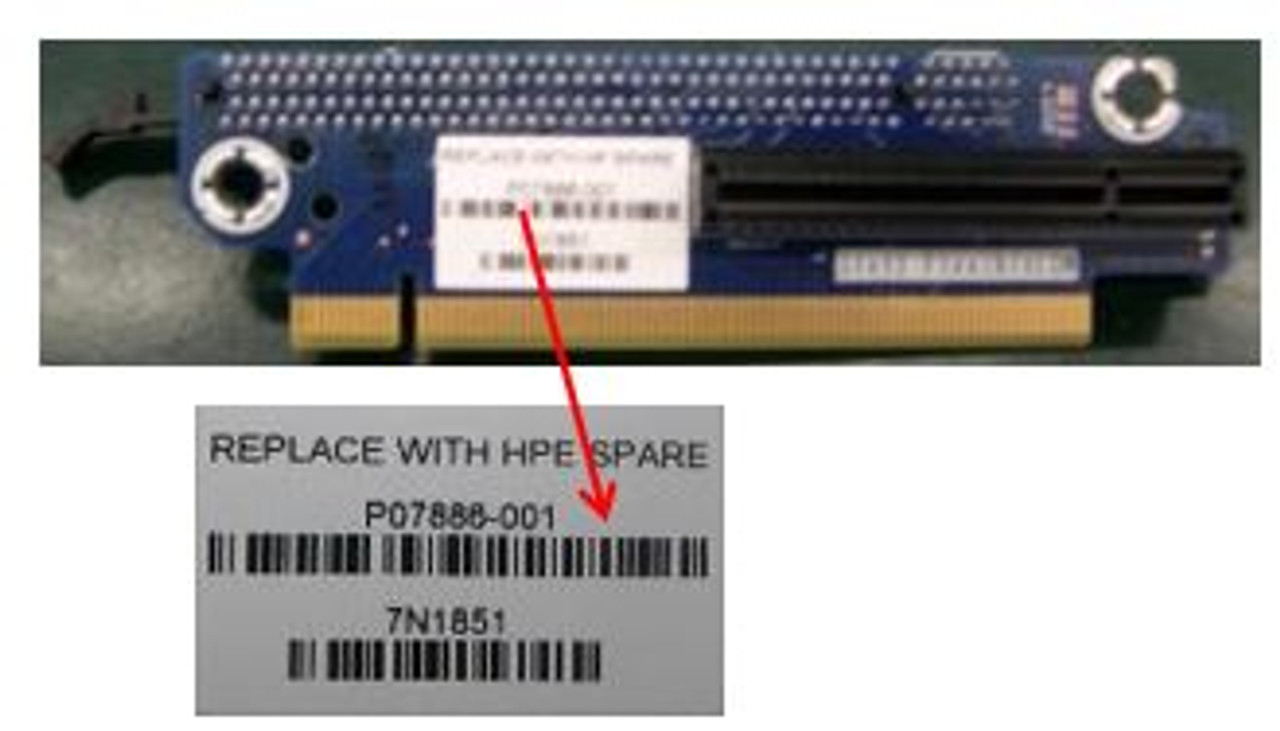 SPS-PCA; x8x16 FLOM Riser - P07886-001