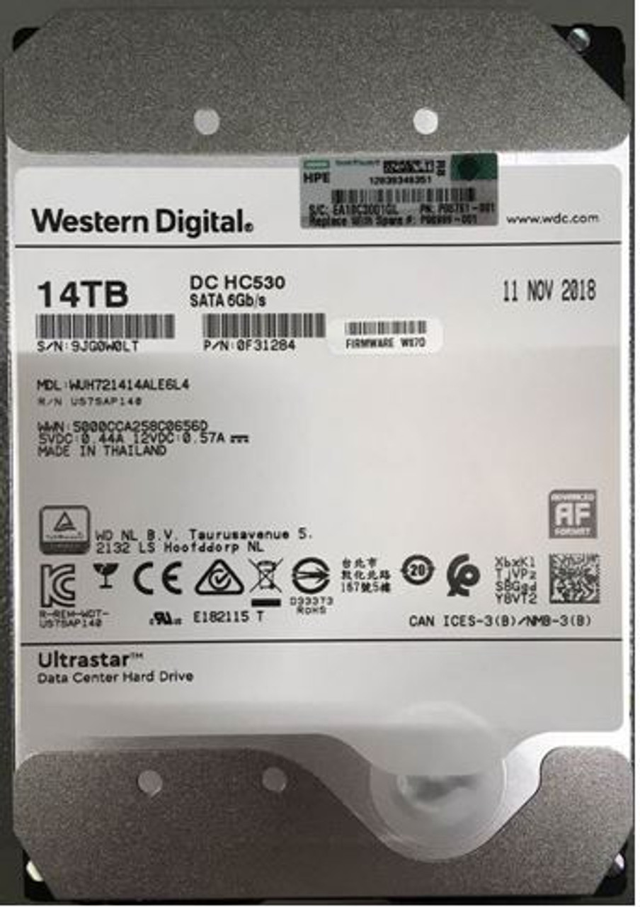 SPS-DRV HDD 14TB 7.2K LFF SATA - P08999-001