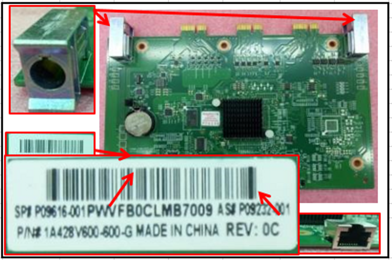 SPS-PCA Fan Control Board CL5200 - P09616-001