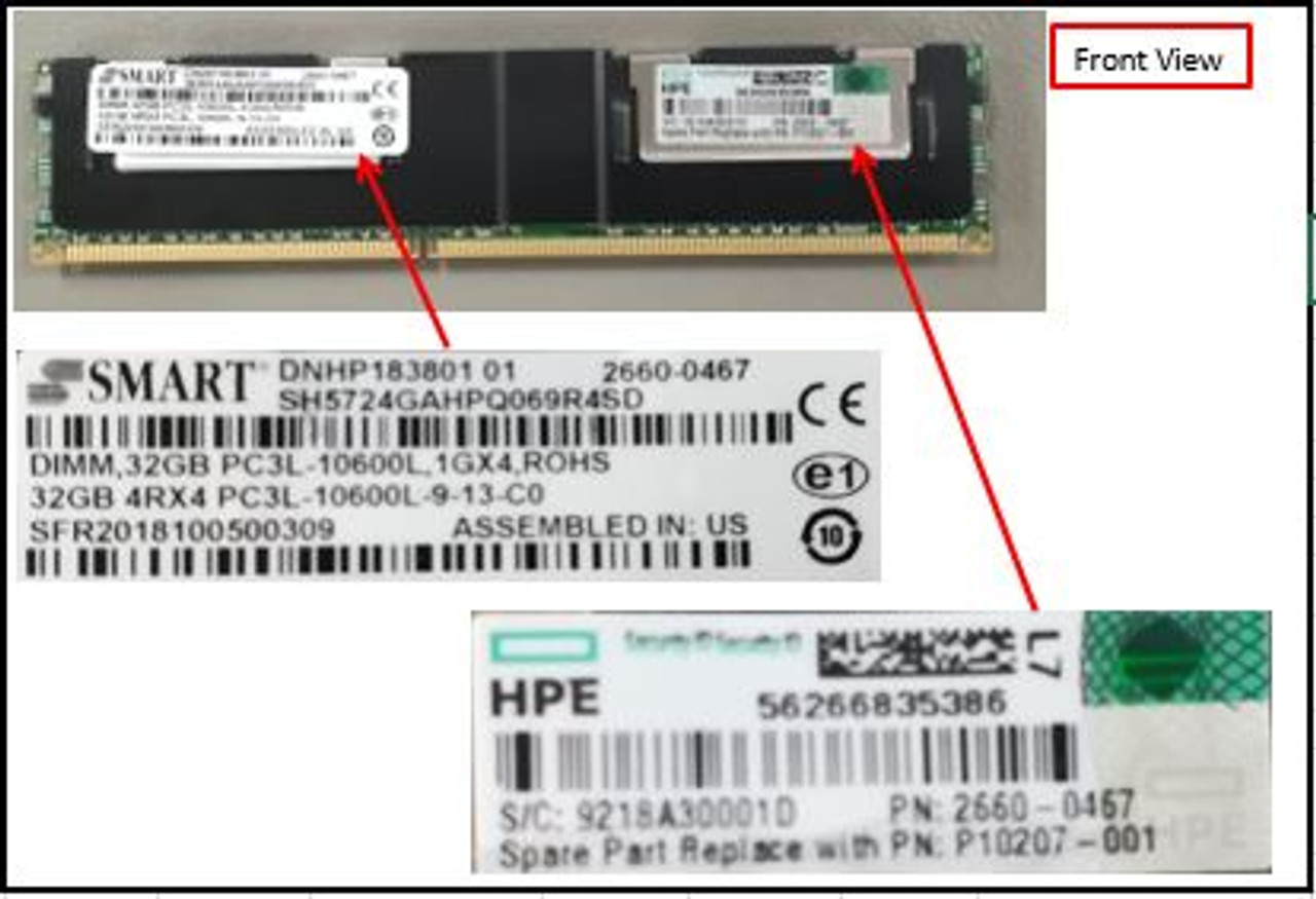 SPS-Memory 32GB DDR3L LRDIMM (SMRT SAM) - P10207-001