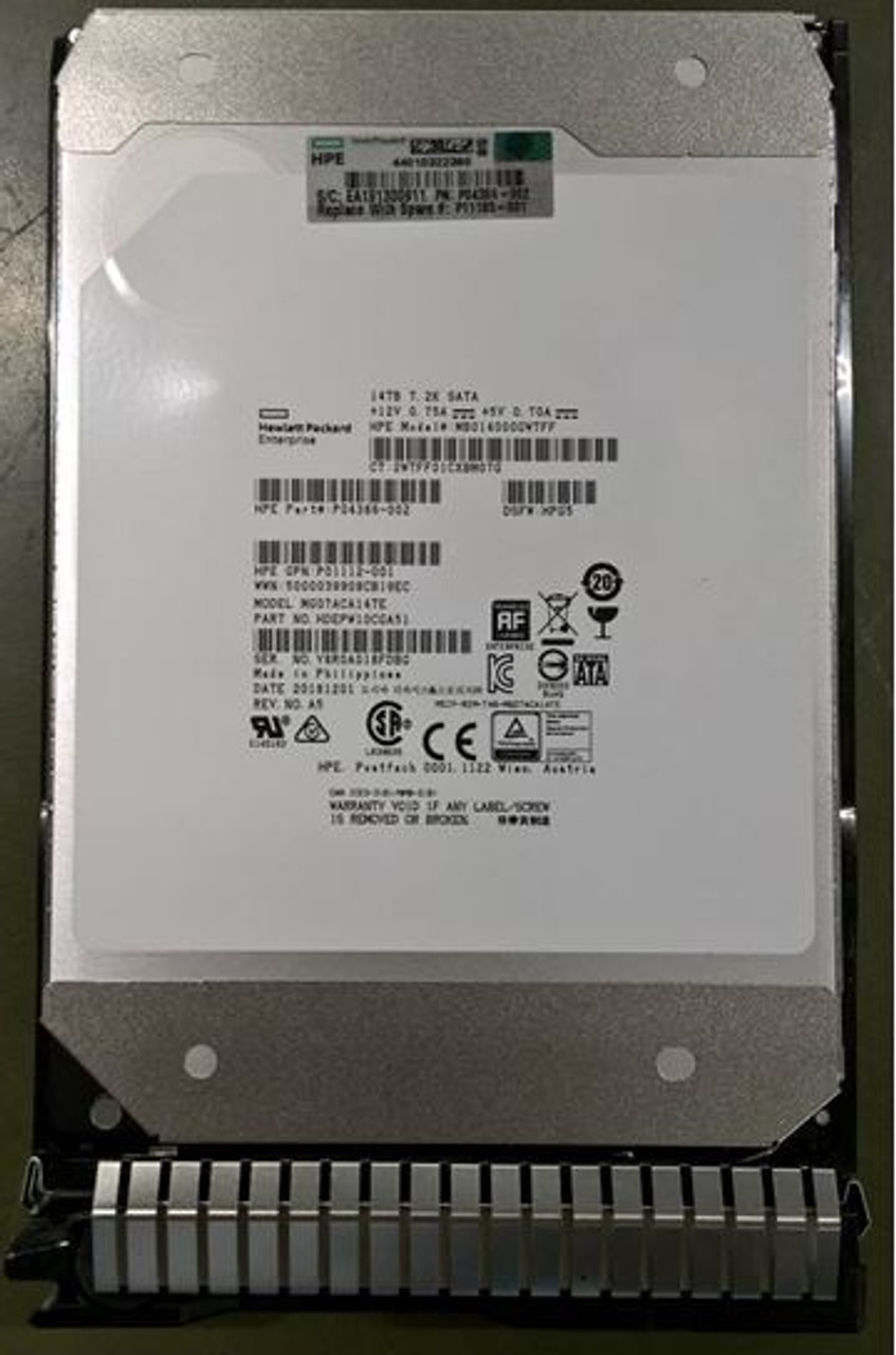 SPS-DRV HDD 14TB 6G LFF SATA HE SC DS - P11185-001