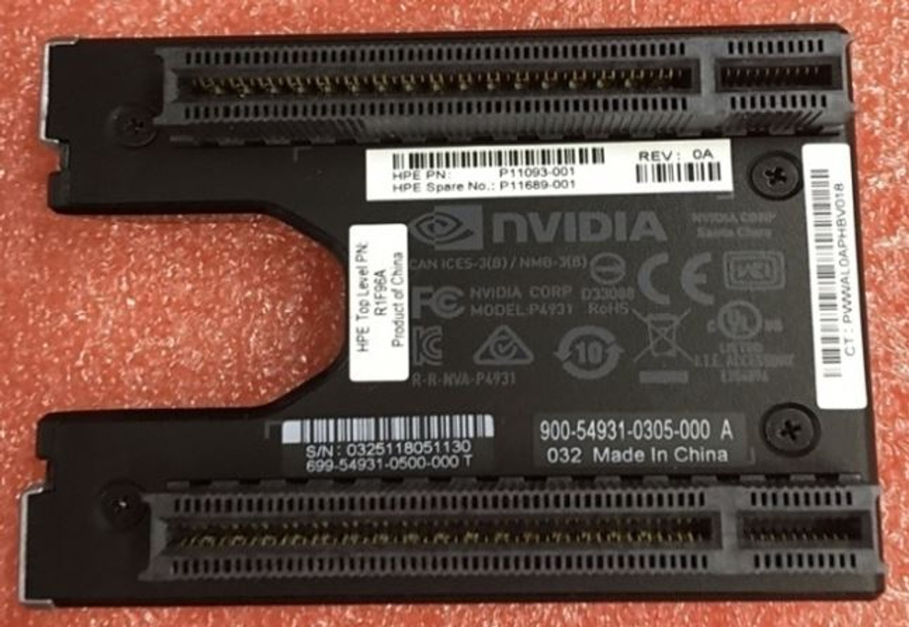 SPS-PCA Nvidia Quadro RTX NVLink Bridge - P11689-001