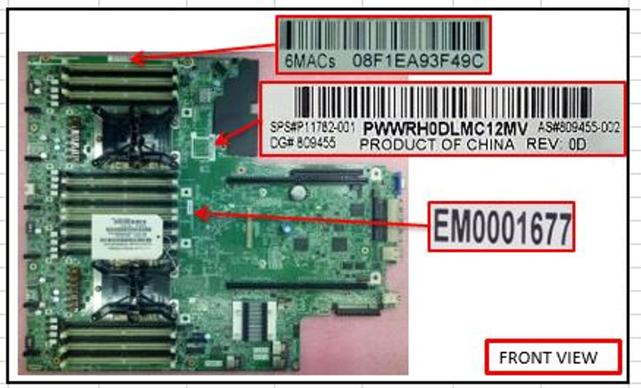 SPS-PCA SYS I/O W/SUBPAN CLX - P11782-001