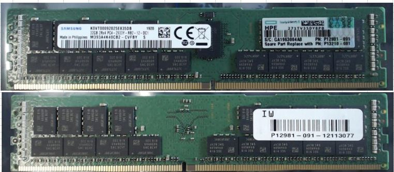 SPS-DIMM 32GB 2Rx4 PC4-2933Y-R - P13210-001