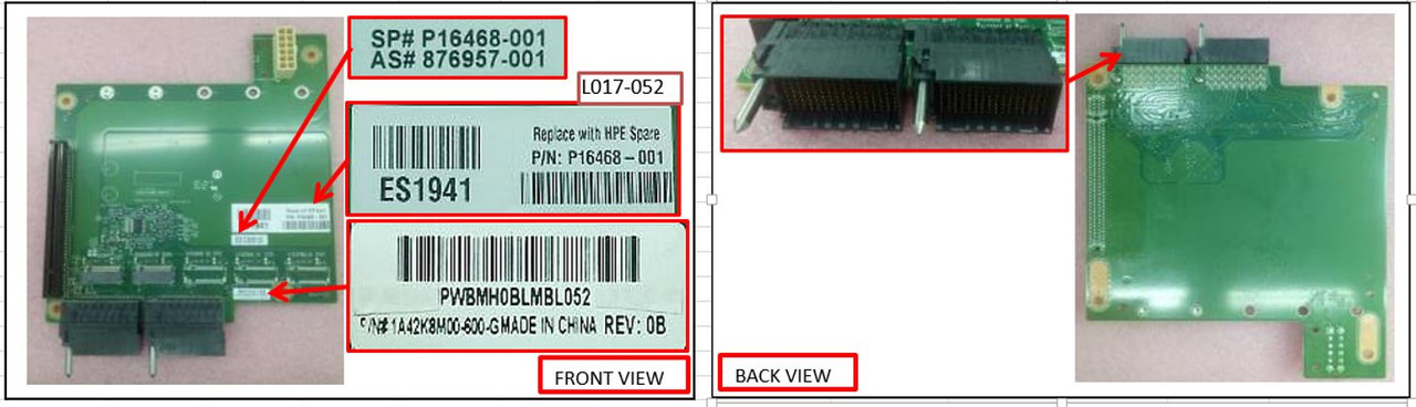 SPS-PCA; PCIE 2M2 Extension Board - P16468-001