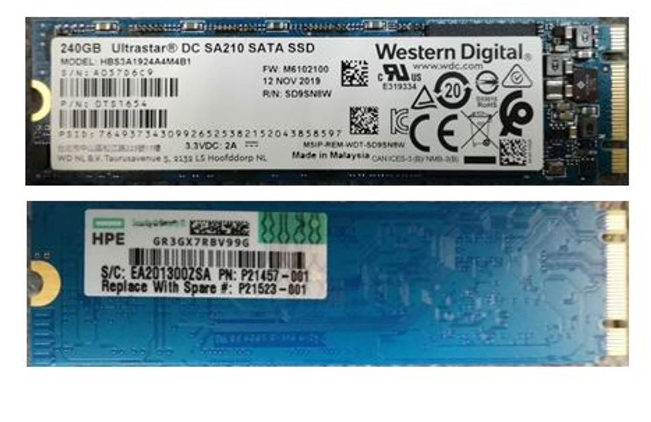 SPS-DRV SSD 240GB  SATA M.2 2280 RI - P21523-001