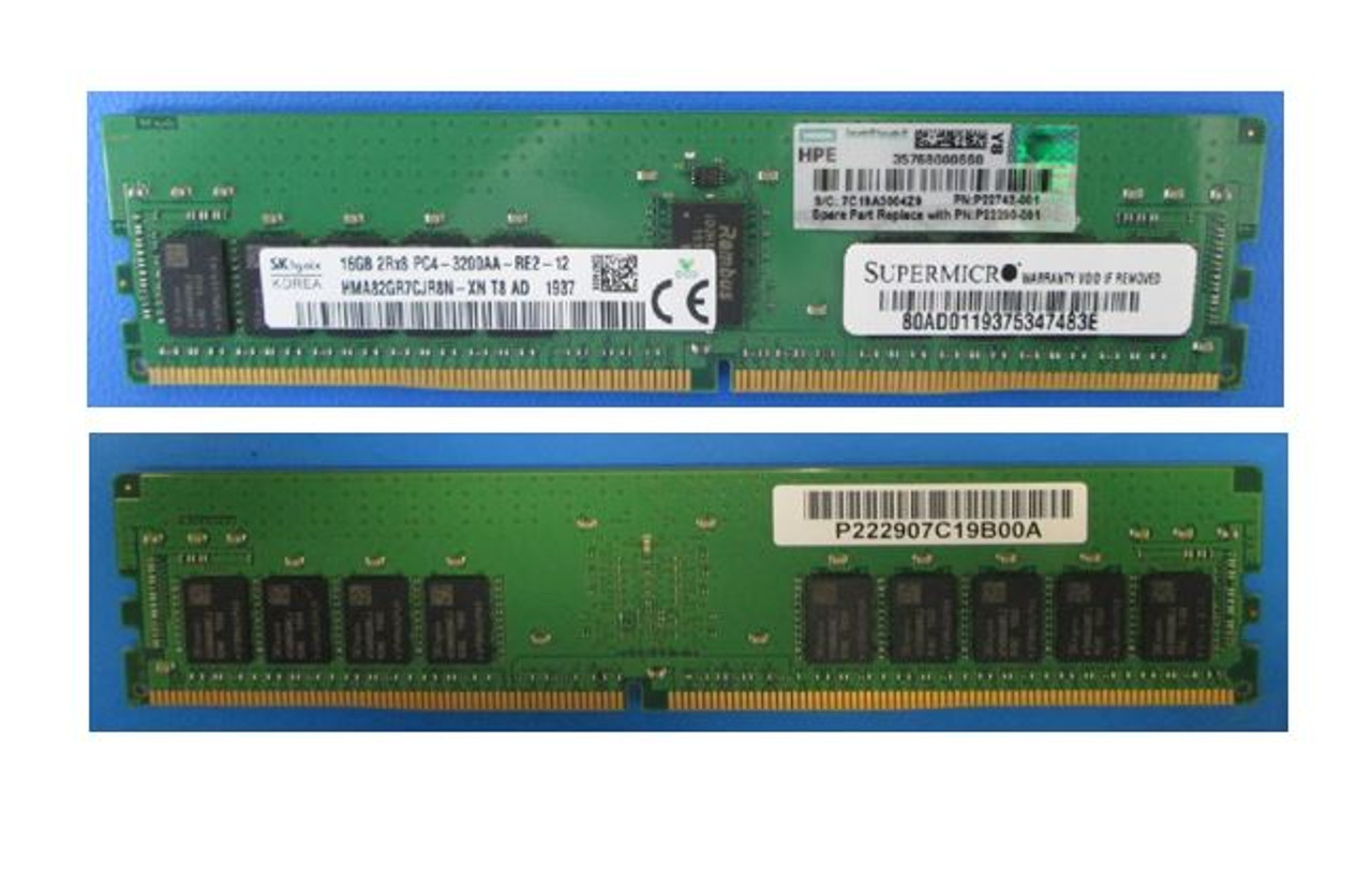 SPS-A35 v2 16GB 2Rx4 DDR4-3200R Kit - P22290-001