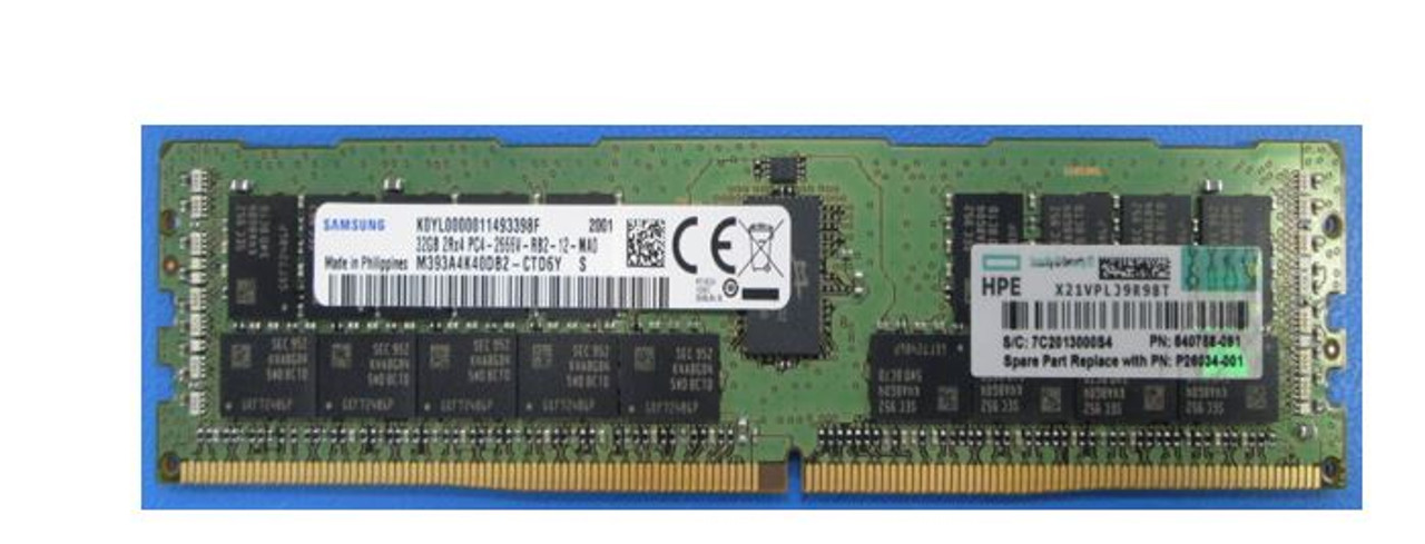 SPS-DIMM;32GB PC4-2666V-R;2Gx4 SAM 1PER - P26034-001