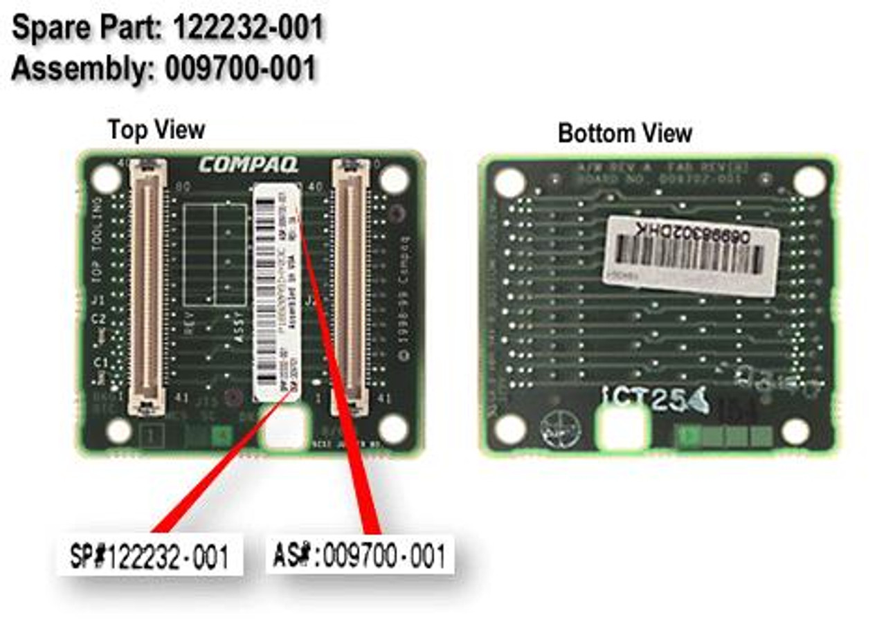 SPS-BD;SCSI JUMPER - 122232-001