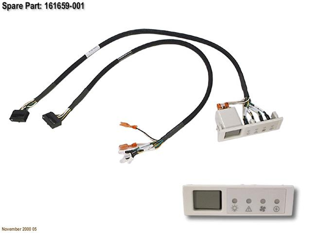 SPS-SWITCH;W/LED & CA - 161659-001