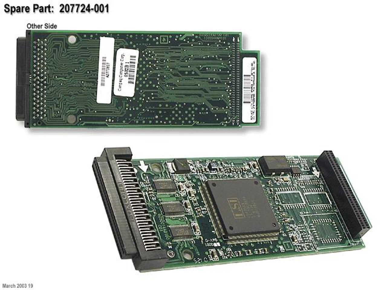 SPS-BD;SCSI MODULE - 207724-001