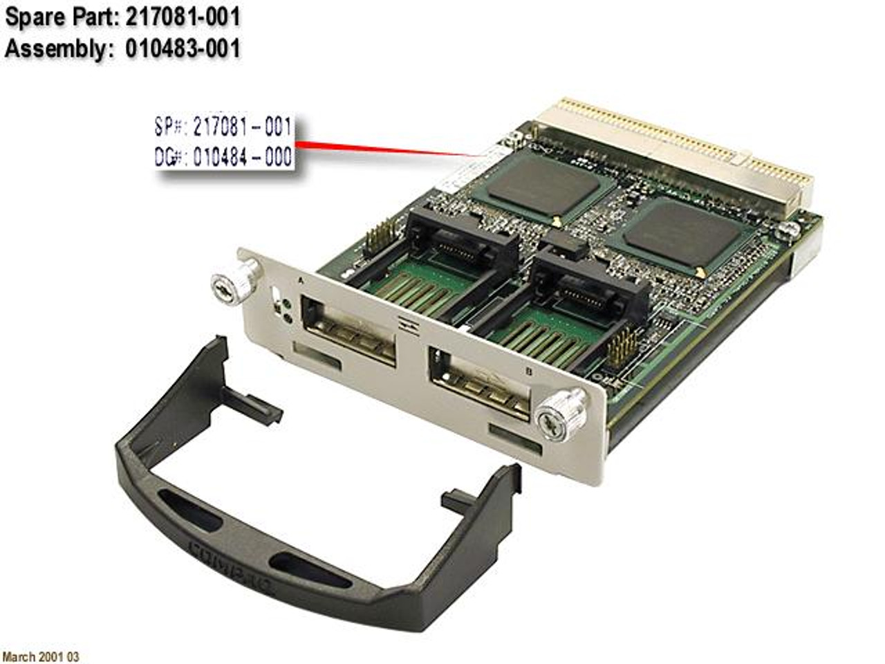 SPS-BD;2 PORT;FC MODULE - 217081-001