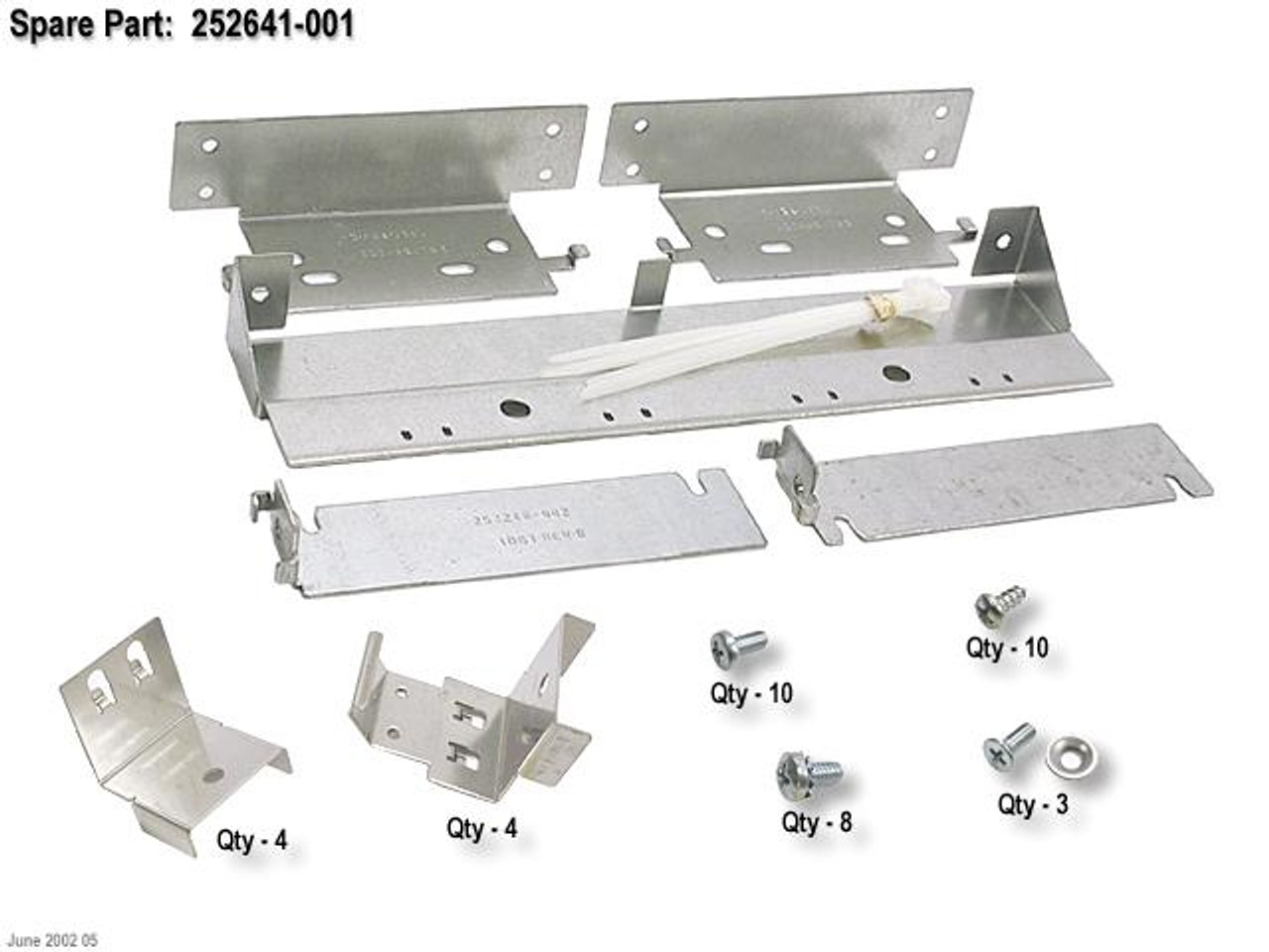 SPS-BRACKETS;PDU - 252641-001