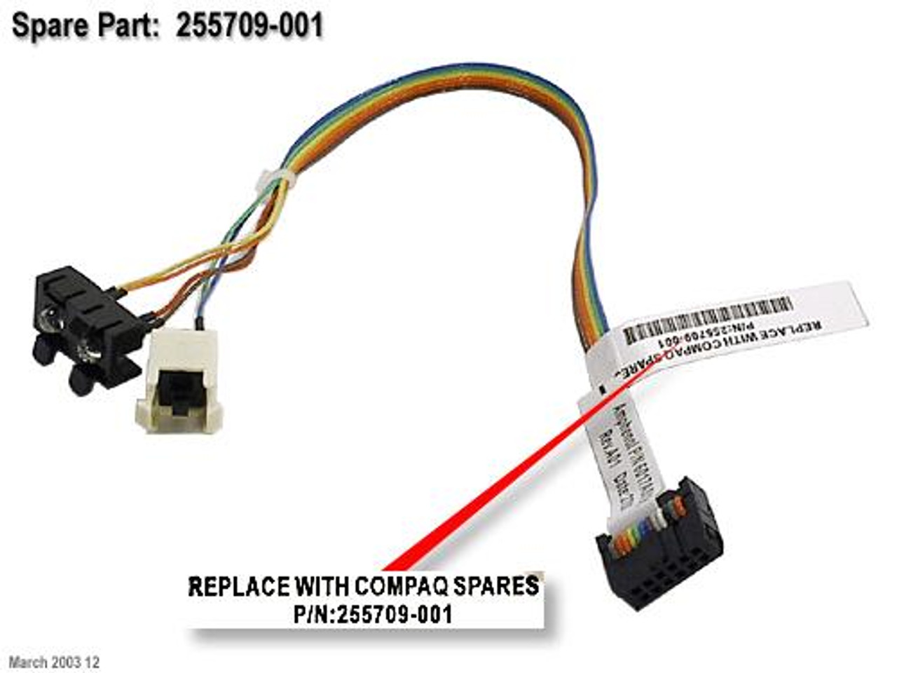 SPS-CABLE KIT;MISC POWER - 255709-001