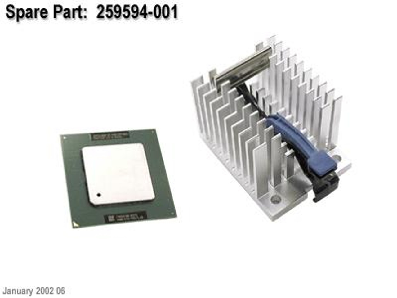 SPS-PROC;1.40GHZ;W/HEATSINK - 259594-001