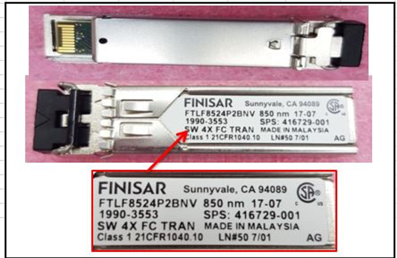 SPS-TRANSCEIVER;SW OPTICAL 4X/2X/1X - 416729-001