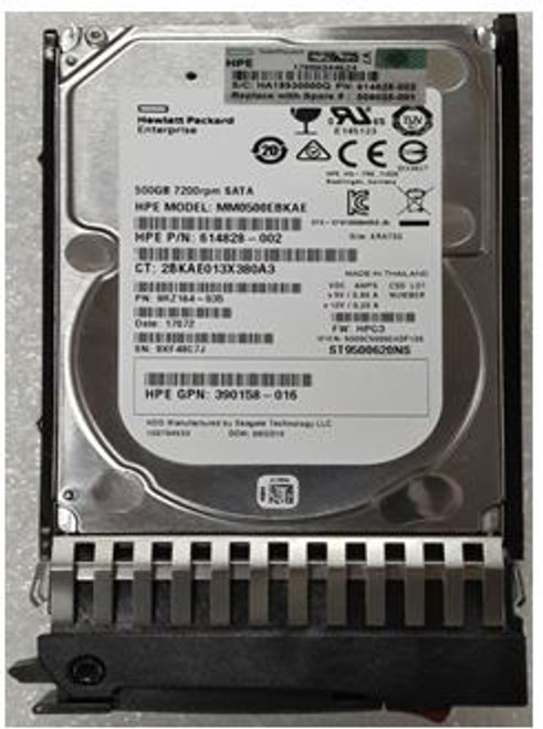 SPS-DRV;HD;500GB;7.2K 2.5 3G SATA HP MDL - 508035-001