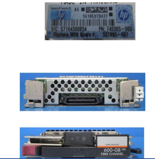 SPS-DRV;HD;600GB;15K; 1   FC - 531995-001 SPS-DRV;HD;600GB;15K; 1   FC - 531995-001
