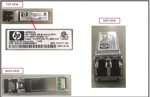SPS-SFP 10Gb B-SERIES SW ETHERNET - 574771-001