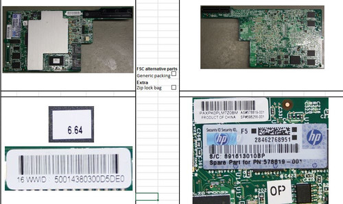 SPS-Smart Array CNTRL AND PASS THRU - 598256-001